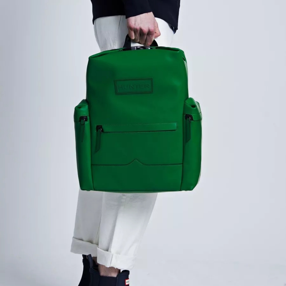 Hunter Original Top Clip Backpack - Rubberized Lea